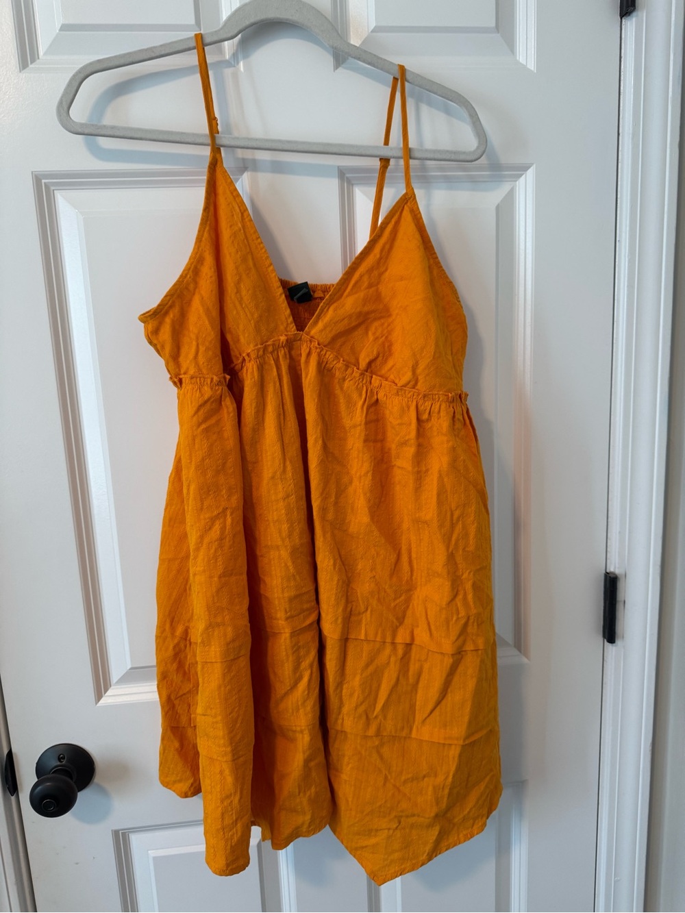 wild fable Orange Spaghetti-Strap Mini Dress